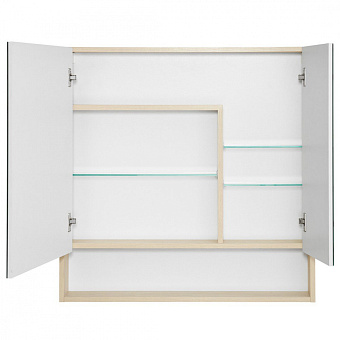 Шкаф зеркальный Акватон Сканди 1A252302SDB20 13х90х85см без подсветки