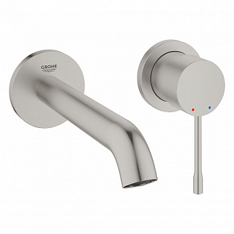 Смеситель для раковины GROHE Essence New 19408DC1 Суперсталь