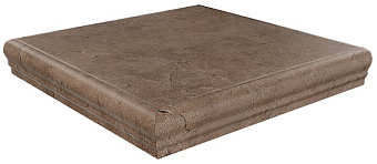 Плитка для ступеней KERAMA MARAZZI Фаральони SG158200R\GR\AN коричневый 34х34см 0,116кв.м. матовая