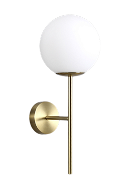 Бра CRYSTAL LUX FELIZ FELIZ AP1 BRONZE/WHITE 40Вт E27