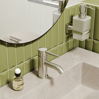 Смеситель для раковины WASSERKRAFT Wern 4200 4205 никель