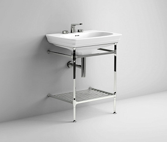 Консоль под раковину ArtCeram Civitas CIA005 71+CIL002 01 00 хром