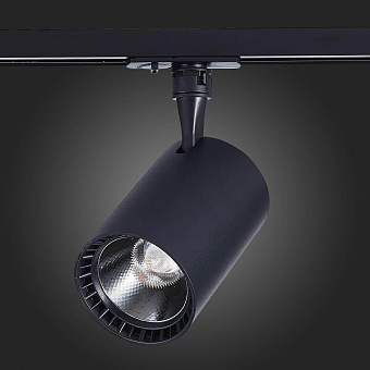 Трековый светильник ST Luce CAMI ST351.446.20.36 20Вт LED матовый чёрный для однофазного трека