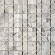 Мозаика PIXEL Каменная PIX242 Bianco Carrara мрамор 30,5х30,5см 0,93кв.м.
