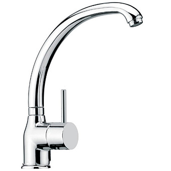 Смеситель для кухни Paini Cox 78CR572D599TKM высокий излив хром
