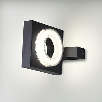 Светильник фасадный Odeon VART 6654/6WL 6Вт IP54 LED чёрный