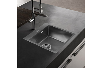Мойка кухонная MELANA ProfLine D5050H 50х50см сатин