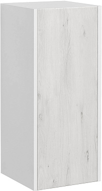 Шкаф подвесной Акватон Сакура 1A220803SKW8R 33х33х99см белый глянец/ольха наварра