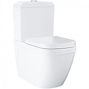 Унитаз напольный GROHE Euro Ceramic 39462000 безободковый с микролифтом