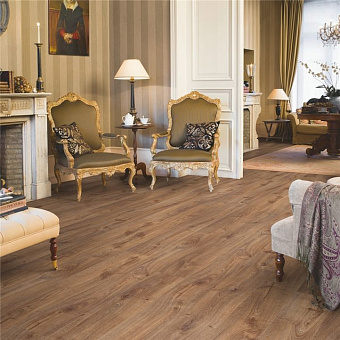 Ламинат Quick-Step Eligna Дуб Шоколадный Просмаленный U3461 1380х156х8мм 32 класс 1,722кв.м
