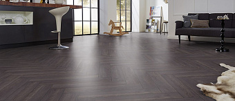 Ламинат KRONOTEX Amazone Дуб Эльба черный D6010 1380х157х10мм 33 класс 1,3кв.м