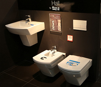 Биде подвесное ROCA Hall 7.3576.2.500.0