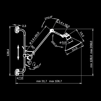 Спот Lightstar Loft 765624 40Вт 1 лампа E14