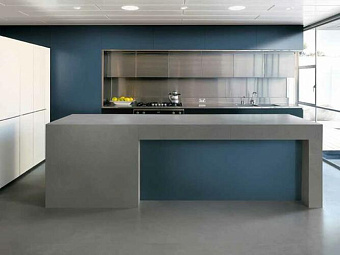 Матовый керамогранит LAMINAM Blend LAMF001367 Grigio 3.5 mm 300х100см 54кв.м.