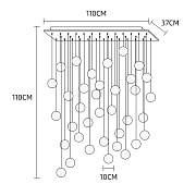 Светильник подвесной ImperiumLOFT Fresh 212172-23 1080Вт G4