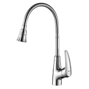 Смеситель для кухни LEMARK Linara LM0413C гибкий излив хром