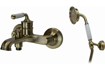 Смеситель для ванны ESKO PRAGUE PG 54 матовая бронза