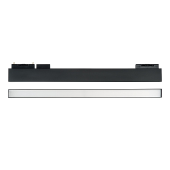 Трековый светильник IDEAL LUX ARCA 222950 25Вт LED чёрный для однофазного трека