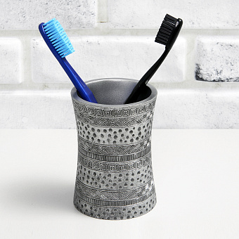 Стакан в ванную WASSERKRAFT Salm K-7628 серый