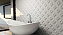Настенная плитка WOW Wow 106537 Wave Ice White Matt 12,5х12,5см 0,417кв.м. матовая