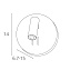 Бра Arte Lamp ELECTRA A8232AP-1BK 9Вт LED