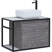 Тумба под раковину подвесная AQUANET Nova Lite Loft 261653 44х75х51,8см