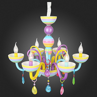 Люстра подвесная ST Luce ORNATO SL672.783.06 240Вт 6 лампочек E14