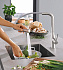 Смеситель для кухни GROHE Essence 30270DC0 высокий излив сталь
