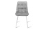 Кухонный стул AERO 47х65х87см велюр/сталь Light Grey