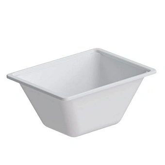 Контейнер для ванной AM-PM Gem W90A-070-070W-C белый
