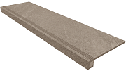 Плитка для ступеней ESTIMA Gabbro Set/Steptrade/GB02_NS/33x120/S1/Riser/GB02_NS/14,5 Grey 120х33смкв.м. неполированная