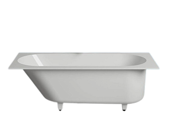 Ванна каменная SALINI ORNELLA 102311GRF S-Sense глянцевая 170х75см встраиваемая