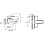 Смеситель для душа VITRA Root Square A42737EXP хром