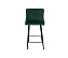 Барный стул AERO 44х53х91см велюр/сталь Dark Green