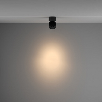 Трековый светильник Maytoni Yin TR084-1-15W3K-D-B 15Вт LED чёрный для однофазного трека