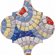 Декор KERAMA MARAZZI Арабески Майолика OP\A172\65000 Гауди 6,5х6,5см 0,11кв.м.