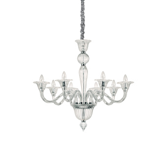 Люстра подвесная IDEAL LUX BRIGITTA 199382 40Вт 8 лампочек E14