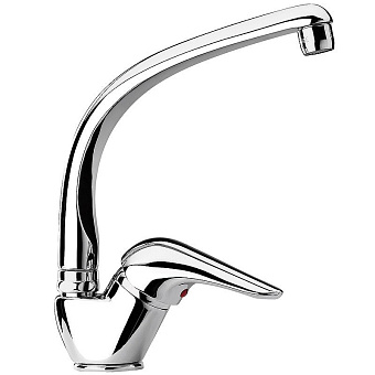 Смеситель для кухни Paini Dilos 76CR571KM поворотный излив хром