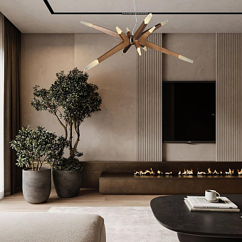 Светильник подвесной Loft It Glowworm 10160 Dark wood 24Вт LED