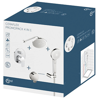 Душевая система IDEAL STANDARD Ceraflex BC447AA хром