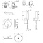 Душевая система VITRA Origin A4926636EXP чёрный