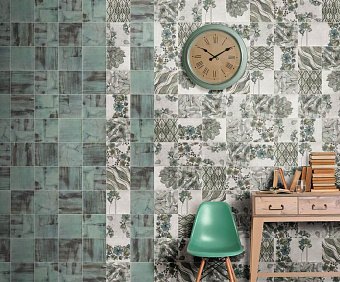 Напольная плитка MAINZU Verona PT02439 Verde Pav. 20х20см 1кв.м. матовая