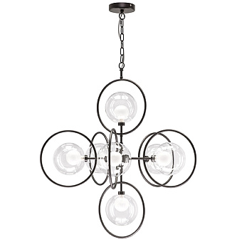 Люстра потолочная ImperiumLOFT Lesly 167216-26 280Вт 7 лампочек G9