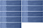 Настенная плитка WOW Gradient 109326 Decor Indigo Gloss 7,5х30см 0,444кв.м. глянцевая