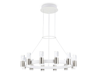 Люстра подвесная Ambrella COMFORT LineTech FL6205 72Вт 12 лампочек LED