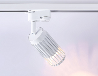 Трековый светильник Ambrella Track System GL5157 12Вт GU10 белый для однофазного трека