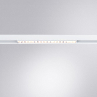 Трековый светильник Arte Lamp LINEA A4645PL-1WH 20Вт LED прозрачный для однофазного трека