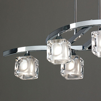 Люстра подвесная Mantra CUADRAX 0955 30Вт 6 лампочек G9