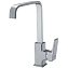 Смеситель для кухни Maxonor MN4072 поворотный излив хром