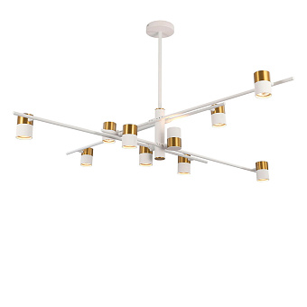 Люстра потолочная Lussole GILBERT LSP-8828 500Вт 10 лампочек GU10